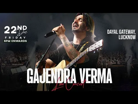 Download MP3 Gajendra Verma Live concert in Lucknow Gajendra Verma Live performance Lucknow #up #music #concerts