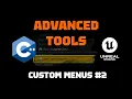 C Advanced Custom Menus in Unreal Engine