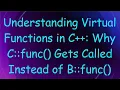 Understanding Virtual Functions in C Why C func Gets Called Instead of B func