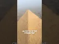 This guy saw something crazy on the top of a pyramid in Egypt 😳