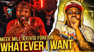 meek mill whatever i want official music video ft fivio foreign bmgreacts