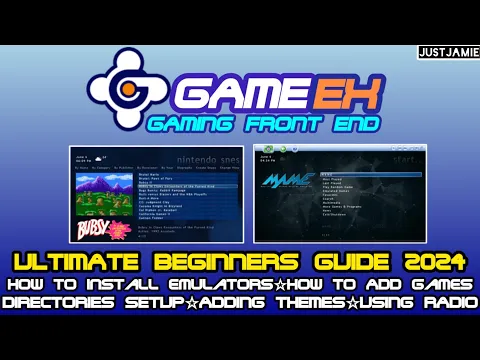 Download MP3 GameEx v18.64 Ultimate Front-End ☆ Beginners Tutorial 2024 #gameex #emulator #frontend