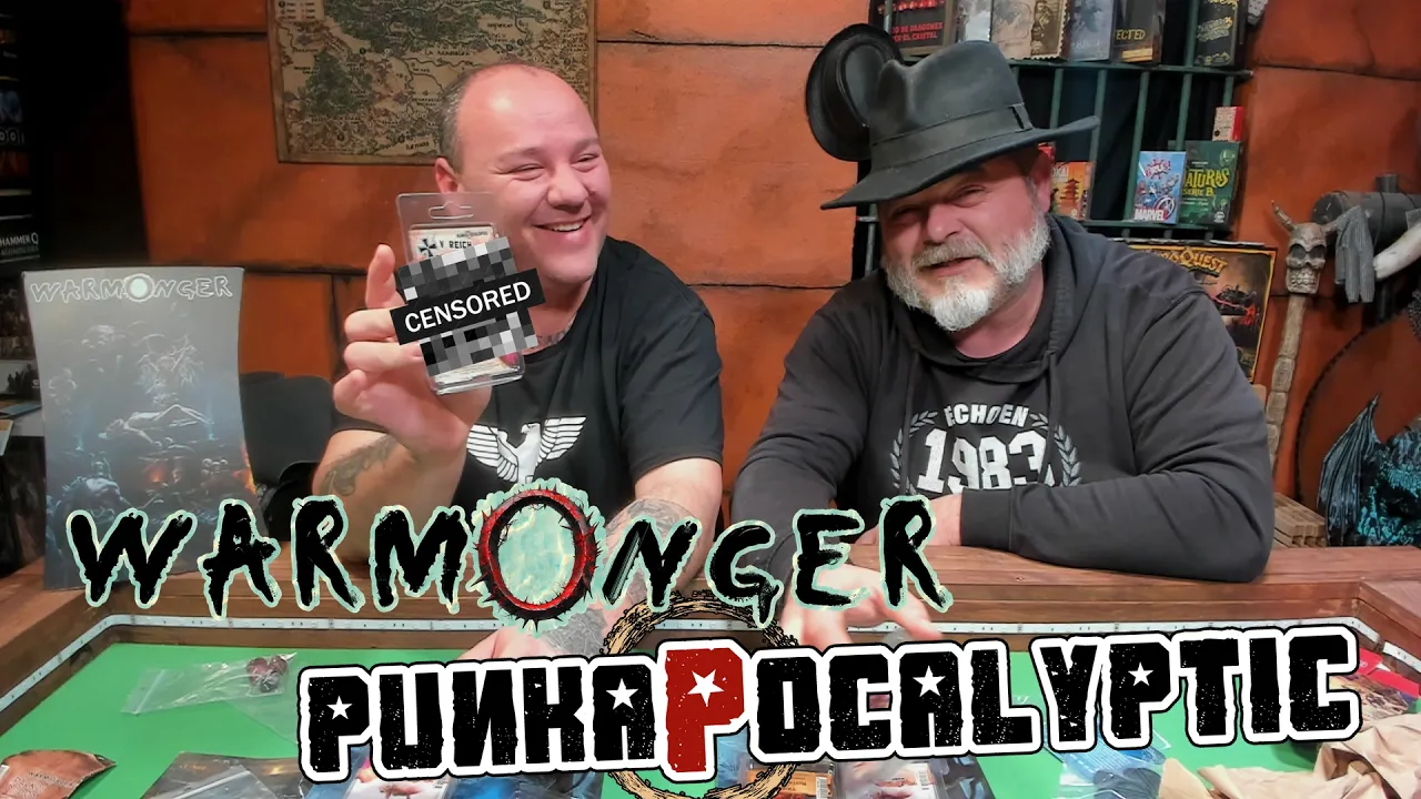 Abrimos caja de PUNKAPOCALYPTIC y WARMONGER se viene video censurado @Punkapocalypticoficial