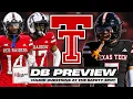 Texas Tech Football 2026 DB Major Question Mark At Safety Depth Chart Predictions