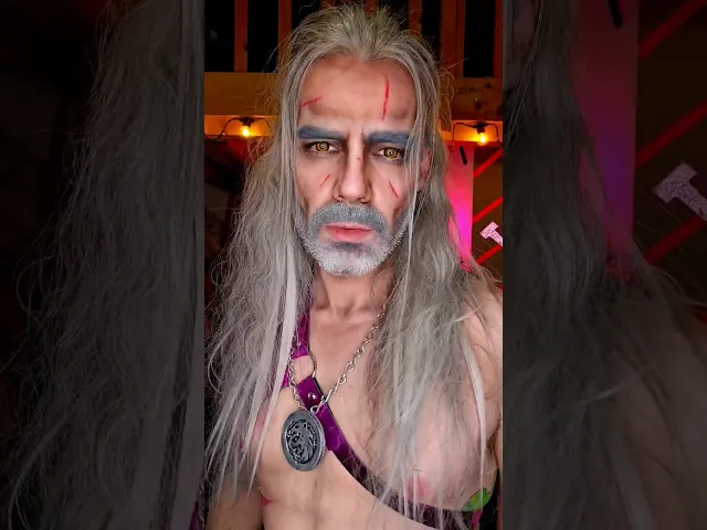 Geralt of RiviYASSS #thewitcher #barbie #geraltofrivia #makeup