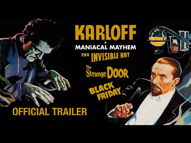 MANIACAL MAYHEM (Three films starring Boris KARLOFF) New & Exclusive Trailer