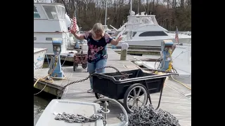 Runaway Chain!! And a beautiful day with my wife. Sailing SV Bohemian Ep. 15