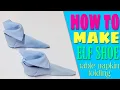 Elf Shoe Napkin Folding