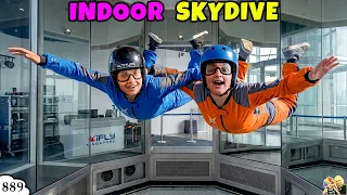 INDOOR SKYDIVE | Ep 889 | Sentosa Island | Travel Vlog | Aayu and Pihu Show