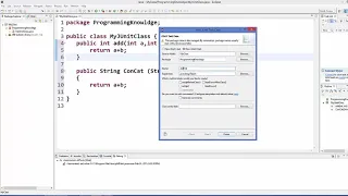 How to Create and Run a Simple JUnit test in Eclipse IDE