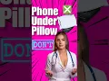 Download Lagu Never Sleep With Your Phone Under Pillow! 🚫📱 Doctor Explains #shorts #sleep #sciencefacts