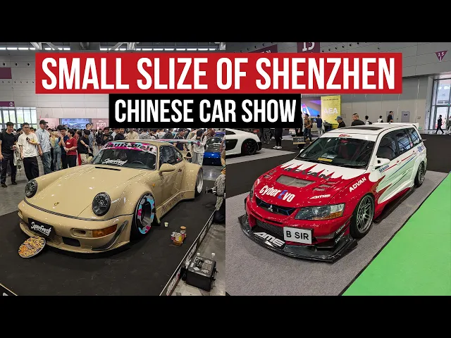 Video: Nerding Out On My Favorite Cars at China's Cool Car Show in Shenzhen