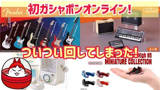 初 ガシャポンオンライン フェンダー ローランド ナイキのガチャガチャ回しちゃった カプセルトイ 