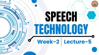 W2 - L5 MFCC liftering mel scale feature extraction for speech