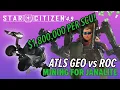 GEM Mining Star Citizen 4 9 ATLS Geo vs Roc 1 8m Per SCU