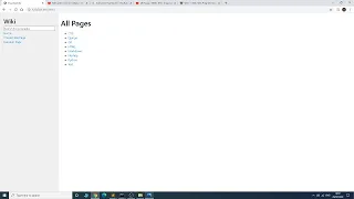 CS50w - Project 1 Wiki