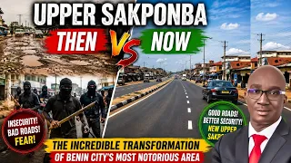 upper sakponba then vs now the shocking transformation of benin citys most notorious area