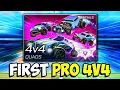 World s FIRST pro 4v4 Rocket League match is it playable