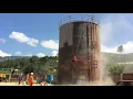 Industrial Rope Access Sand Blasting