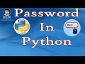 Python getpass without echo password How to use getpass in windows