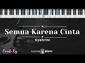 Semua Karena Cinta - Syahrini (KARAOKE PIANO - FEMALE KEY)