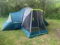 10 Person Modified Dome Tent With Screen Porch Ozark Trail Set up