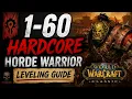 Classic Era 1-60 Hardcore Horde Warrior Leveling Guide - 2026 Updated