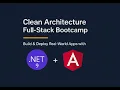 Clean Architecture Full-Stack Bootcamp NET 9 Angular 19 Only For Experienced Developers