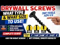Drywall Screws Explained What Type Size to Use Complete Beginner s Guide