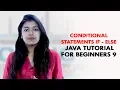 Conditional Statements If - Else Java Tutorial For Beginners 9 TalentSprint Coding Prep