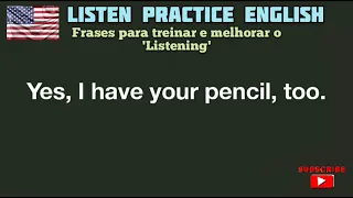 Treinamento de #inglês com Frases do dia a dia. #English training with everyday phrases.