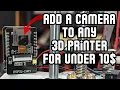 Cheap Remote Monitoring for ANY 3D Printer