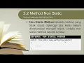PEMROGRAMAN BERORIENTASI OBJEK DENGAN JAVA Materi 03