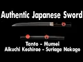 Download Lagu Tanto - Mumei(No Signature) - Aikuchi Koshirae - Suriage Nakago - Shinto Era