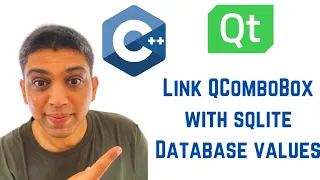 QT C GUI Tutorial - How to Link QComboBox with sqlite Database values