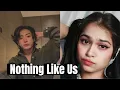 Nothing Like Us Cover With Jungkook Own Voice , Duet Version With Lyrics