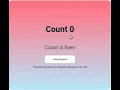 CODING PRACTICE 5 EVEN ODD APP REACT JS CCBP 4 O CCBP