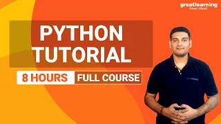 Python Tutorial Python tutorial for beginners Learn Python in 8 Hours Great Learning