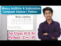 Binary Addition Subtraction 1 s 2 s complement Python C IP