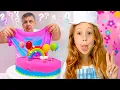 Download Lagu Nastya làm bố ngạc nhiên và nấu bữa tối cho bọn trẻ và kể những câu chuyện khác cho bọn trẻ