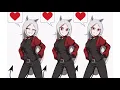 Helltaker Cerberus dance 10 minutes Mittsies - Vitality