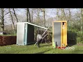 FOLDABLE CONTAINER HOUSE SET UP IN 60 SEC FLEXOTELS CONTAINER HOTEL IN 1 DAY