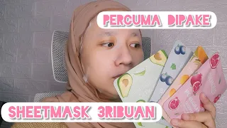 how to use a sheetmask properly to brighten your skin bioaqua sheetmask review viral on tiktok