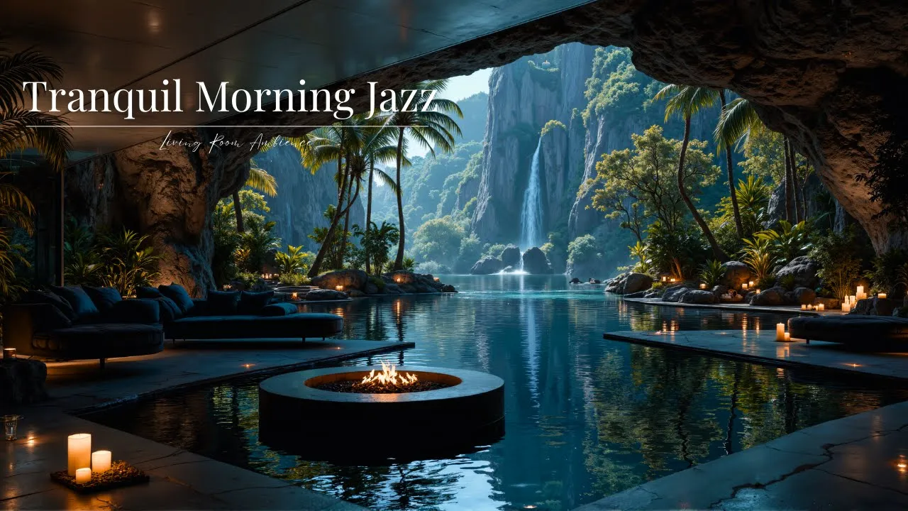 Tranquil Nature Morning Living Room Jazz | Summer Fresh Vibes To Focus, Relax