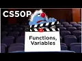 Harvard CS50P - Lecture 0 Functions Variables