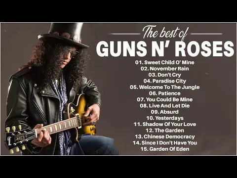 Download MP3 The Best Of Guns N' Roses - Guns N' Roses Greatest Hits Full Album