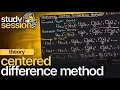Centered Difference Method Theory Numerical Methods