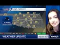 Meteorologist Taylor Cox shows a feel like temperature in the 20s this morning