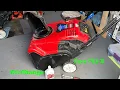 Toro 721 E Snow blower oil change