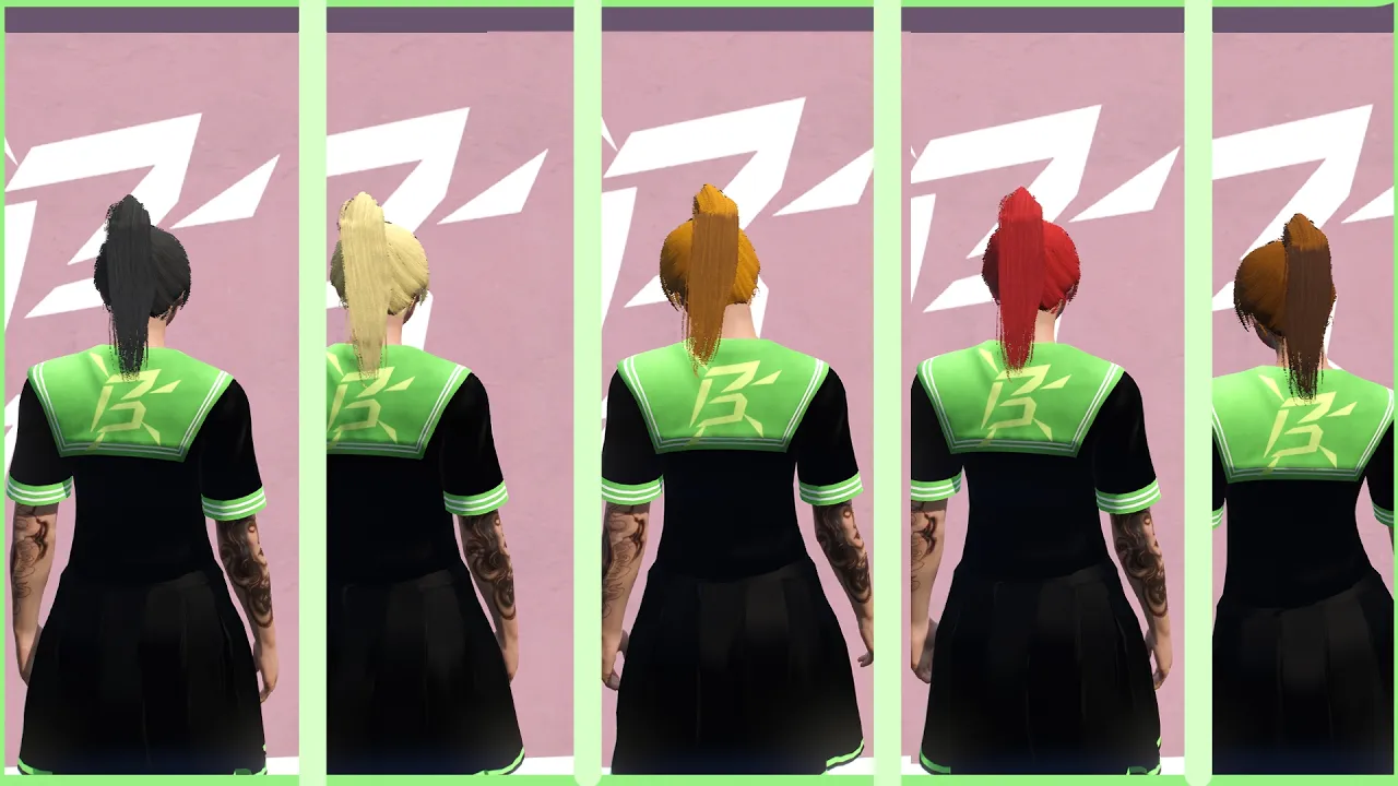 High Pony Hair | Embedded Physics